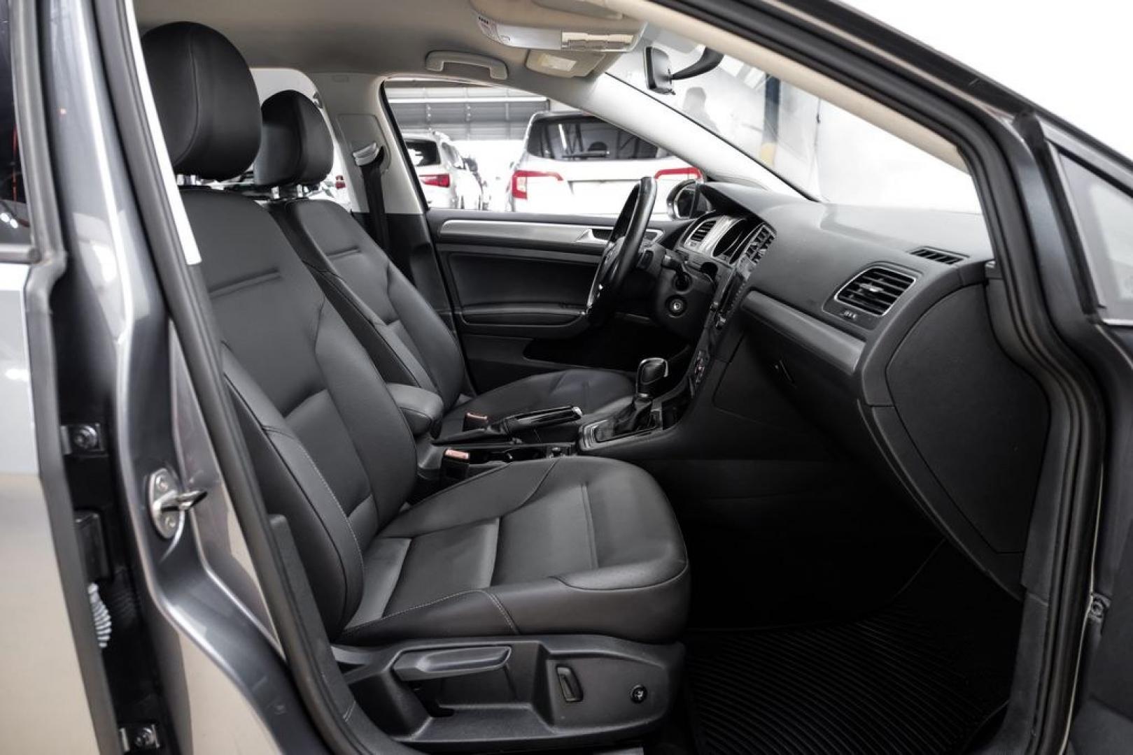 2015 Platinum Gray Metallic /Titan Black Volkswagen Golf TSI S 4-Door (3VW217AU0FM) with an 1.8L I4 Turbocharged DOHC 16V ULEV II 170hp engine, Automatic transmission, located at 15300 Midway Rd., Addison, TX, 75001, (972) 702-0011, 32.958321, -96.838074- Photo#31