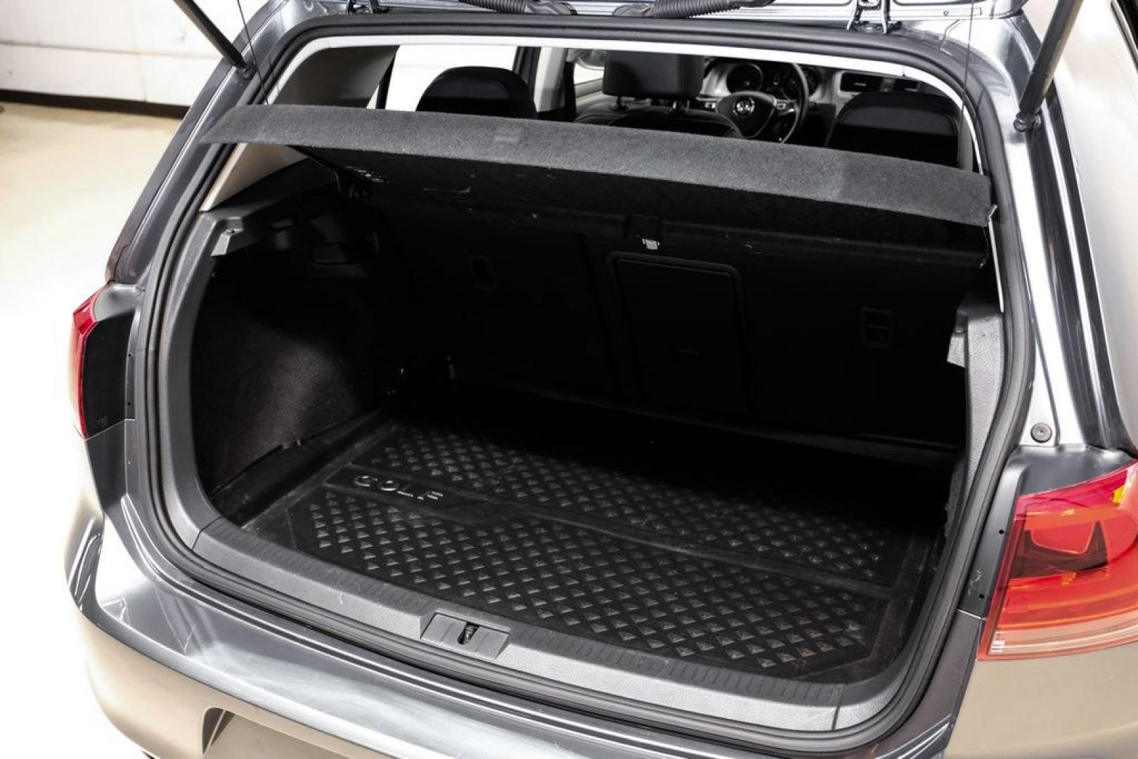 2015 Platinum Gray Metallic /Titan Black Volkswagen Golf TSI S 4-Door (3VW217AU0FM) with an 1.8L I4 Turbocharged DOHC 16V ULEV II 170hp engine, Automatic transmission, located at 15300 Midway Rd., Addison, TX, 75001, (972) 702-0011, 32.958321, -96.838074- Photo#48