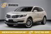 2017 White Gold Metallic /Cappuccino Lincoln MKX Reserve (2LMPJ6LR8HB) with an 3.7L V6 Ti-VCT 24V engine, Automatic transmission, located at 15300 Midway Rd., Addison, TX, 75001, (972) 702-0011, 32.958321, -96.838074- Photo#0