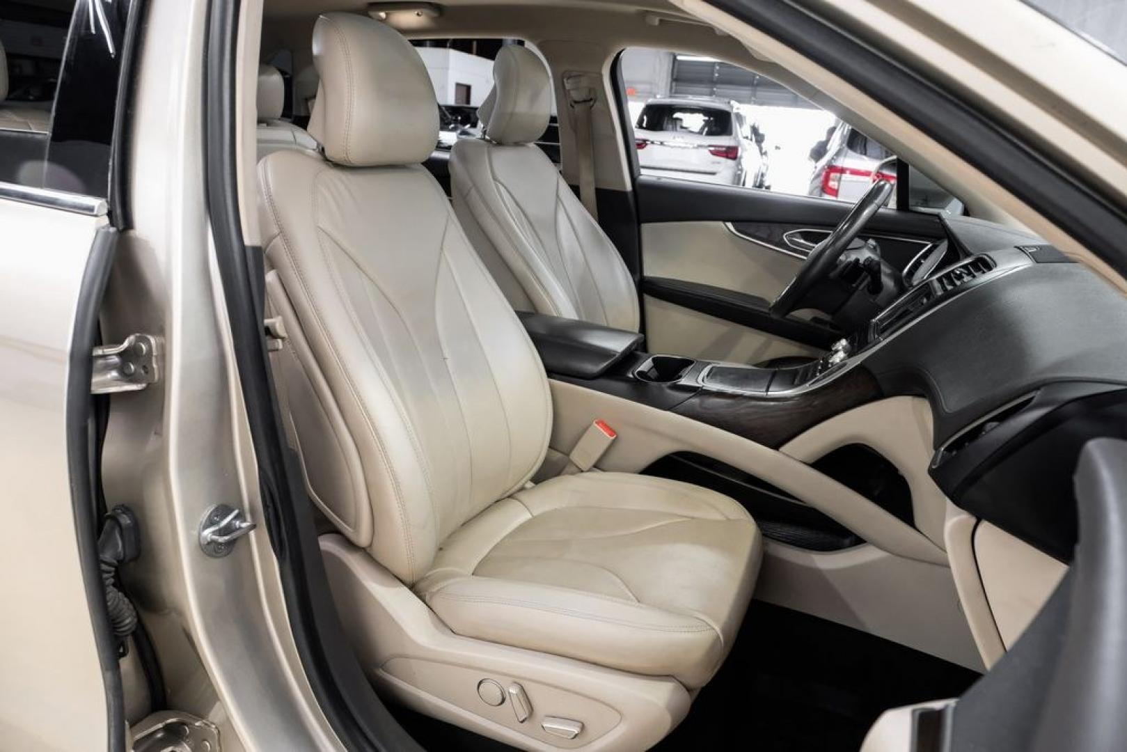 2017 White Gold Metallic /Cappuccino Lincoln MKX Reserve (2LMPJ6LR8HB) with an 3.7L V6 Ti-VCT 24V engine, Automatic transmission, located at 15300 Midway Rd., Addison, TX, 75001, (972) 702-0011, 32.958321, -96.838074- Photo#31