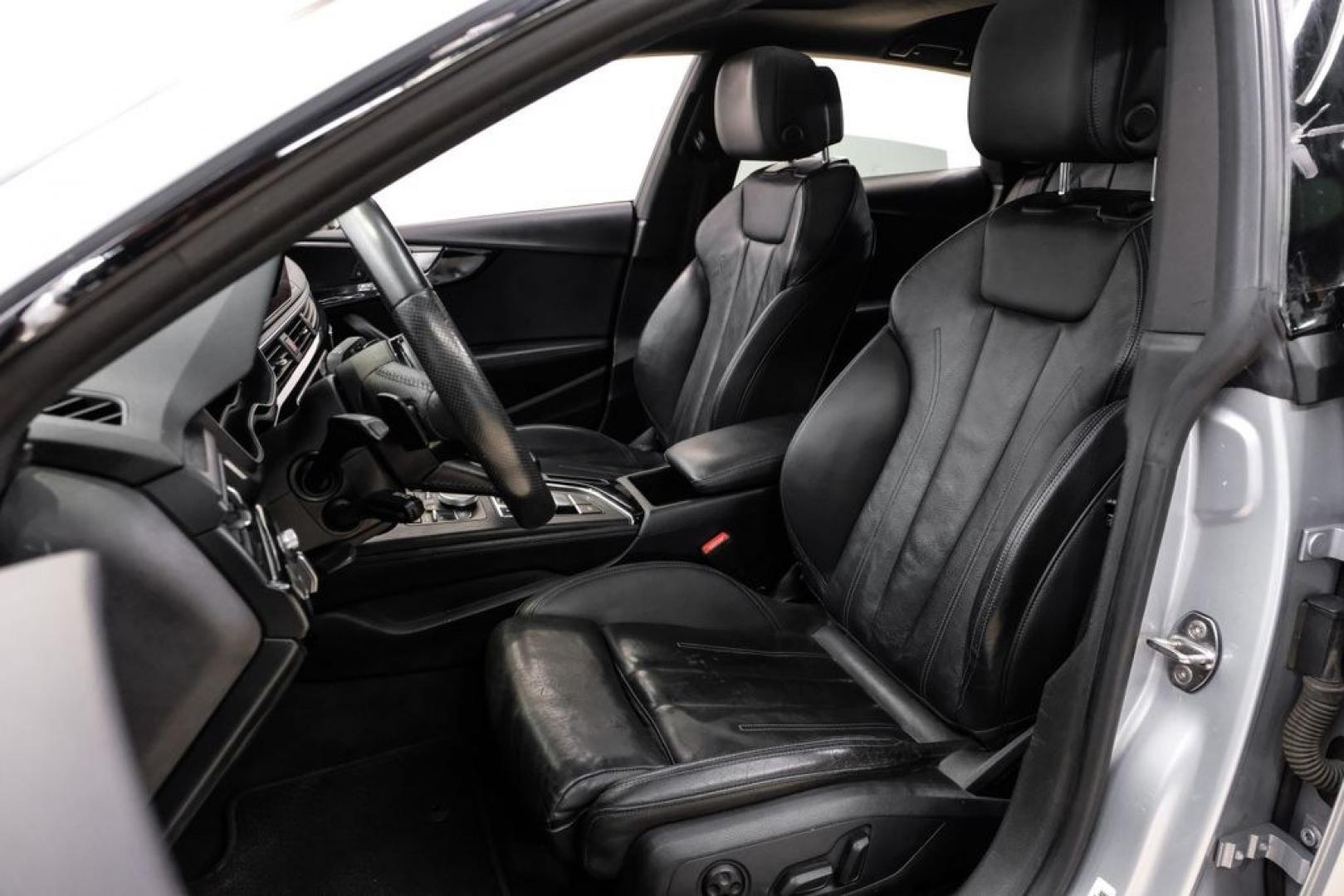 2019 Silver Metallic /Black Audi A5 Sportback Prestige (WAUFNCF55KA) with an 2.0L 4-Cylinder TFSI engine, Automatic transmission, located at 15300 Midway Rd., Addison, TX, 75001, (972) 702-0011, 32.958321, -96.838074- Photo#27