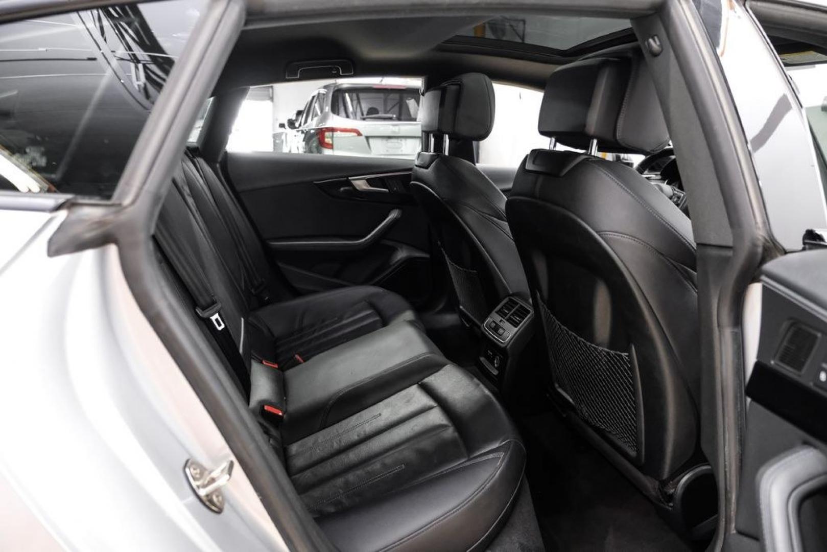 2019 Silver Metallic /Black Audi A5 Sportback Prestige (WAUFNCF55KA) with an 2.0L 4-Cylinder TFSI engine, Automatic transmission, located at 15300 Midway Rd., Addison, TX, 75001, (972) 702-0011, 32.958321, -96.838074- Photo#31