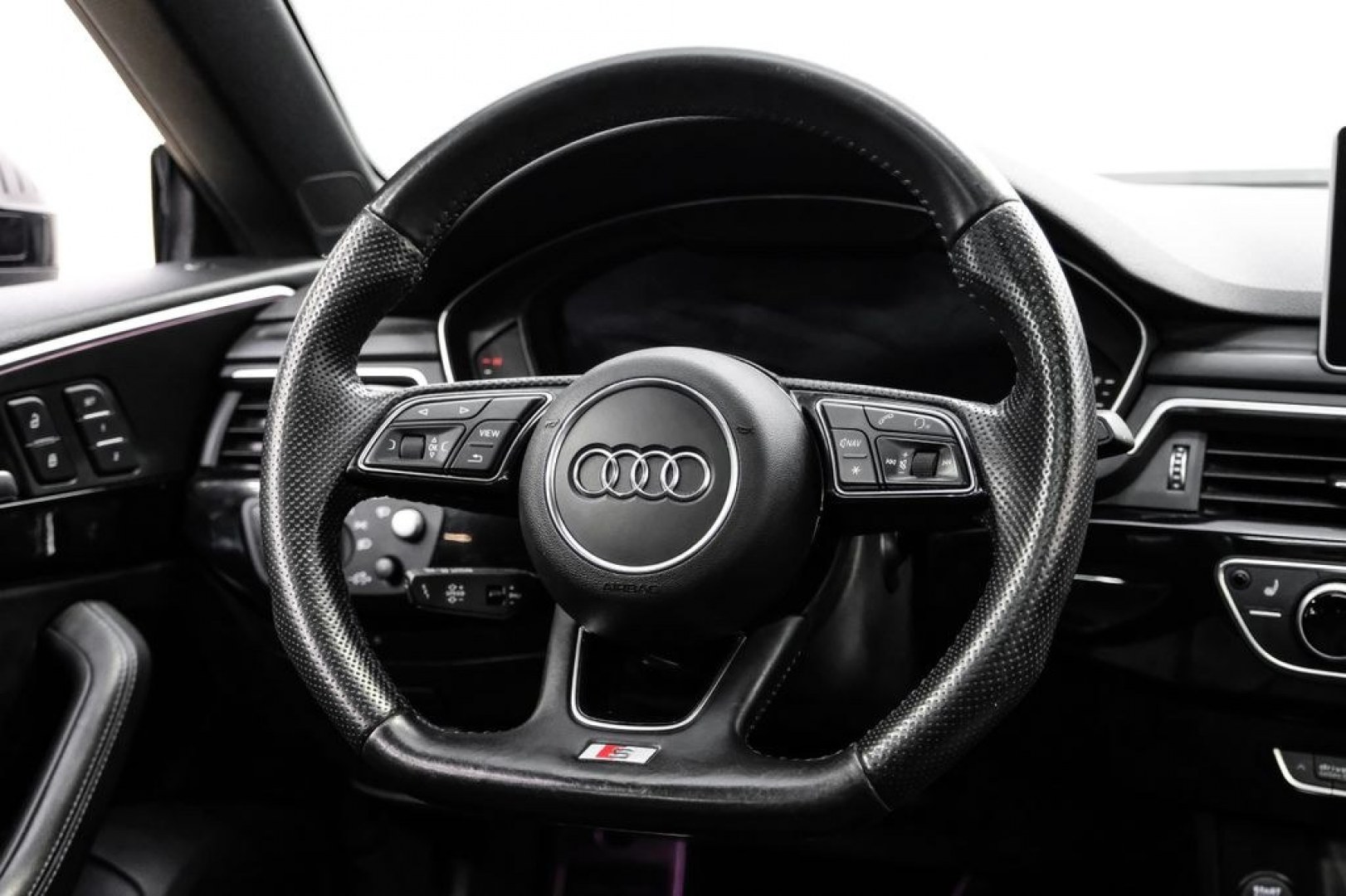 2019 Silver Metallic /Black Audi A5 Sportback Prestige (WAUFNCF55KA) with an 2.0L 4-Cylinder TFSI engine, Automatic transmission, located at 15300 Midway Rd., Addison, TX, 75001, (972) 702-0011, 32.958321, -96.838074- Photo#15