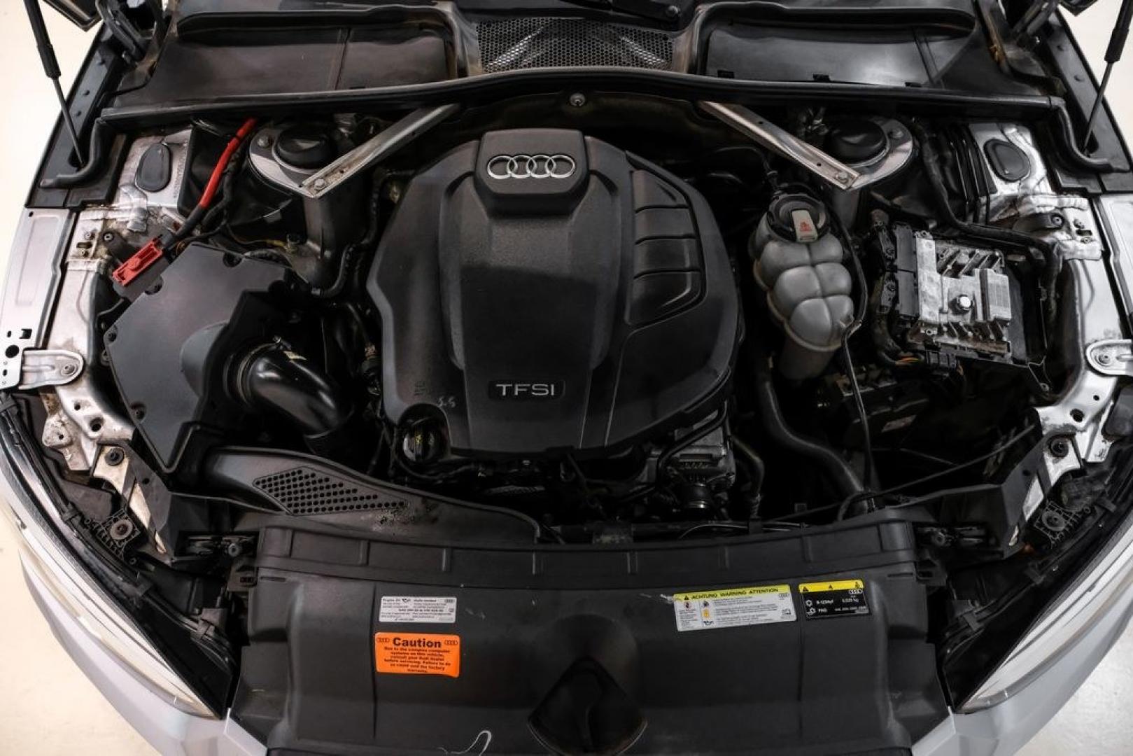 2019 Silver Metallic /Black Audi A5 Sportback Prestige (WAUFNCF55KA) with an 2.0L 4-Cylinder TFSI engine, Automatic transmission, located at 15300 Midway Rd., Addison, TX, 75001, (972) 702-0011, 32.958321, -96.838074- Photo#44