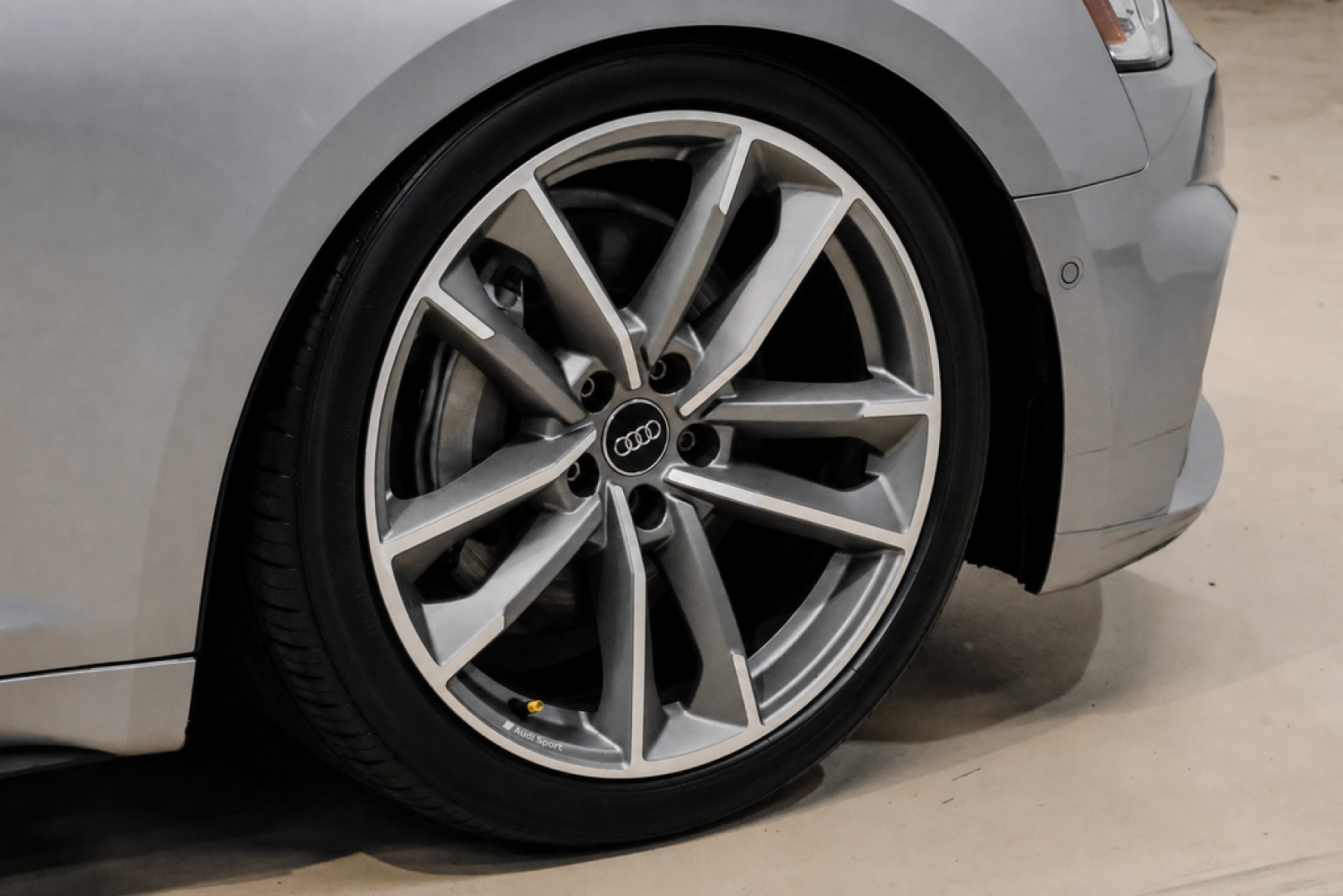 2019 Silver Metallic /Black Audi A5 Sportback Prestige (WAUFNCF55KA) with an 2.0L 4-Cylinder TFSI engine, Automatic transmission, located at 15300 Midway Rd., Addison, TX, 75001, (972) 702-0011, 32.958321, -96.838074- Photo#51