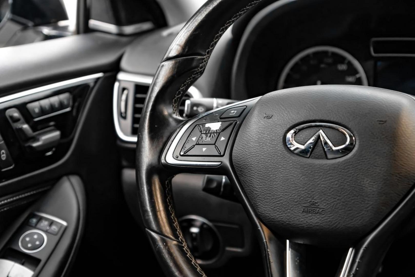 2017 Majestic /Graphite INFINITI QX30 Premium (SJKCH5CR3HA) with an 2.0L I4 Turbocharged engine, Automatic transmission, located at 15300 Midway Rd., Addison, TX, 75001, (972) 702-0011, 32.958321, -96.838074- Photo#15