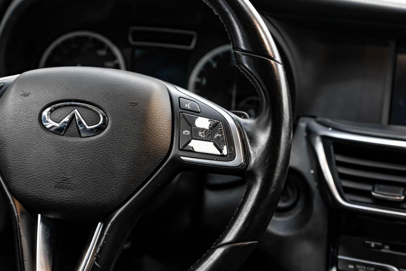 2017 Majestic /Graphite INFINITI QX30 Premium (SJKCH5CR3HA) with an 2.0L I4 Turbocharged engine, Automatic transmission, located at 15300 Midway Rd., Addison, TX, 75001, (972) 702-0011, 32.958321, -96.838074- Photo#16