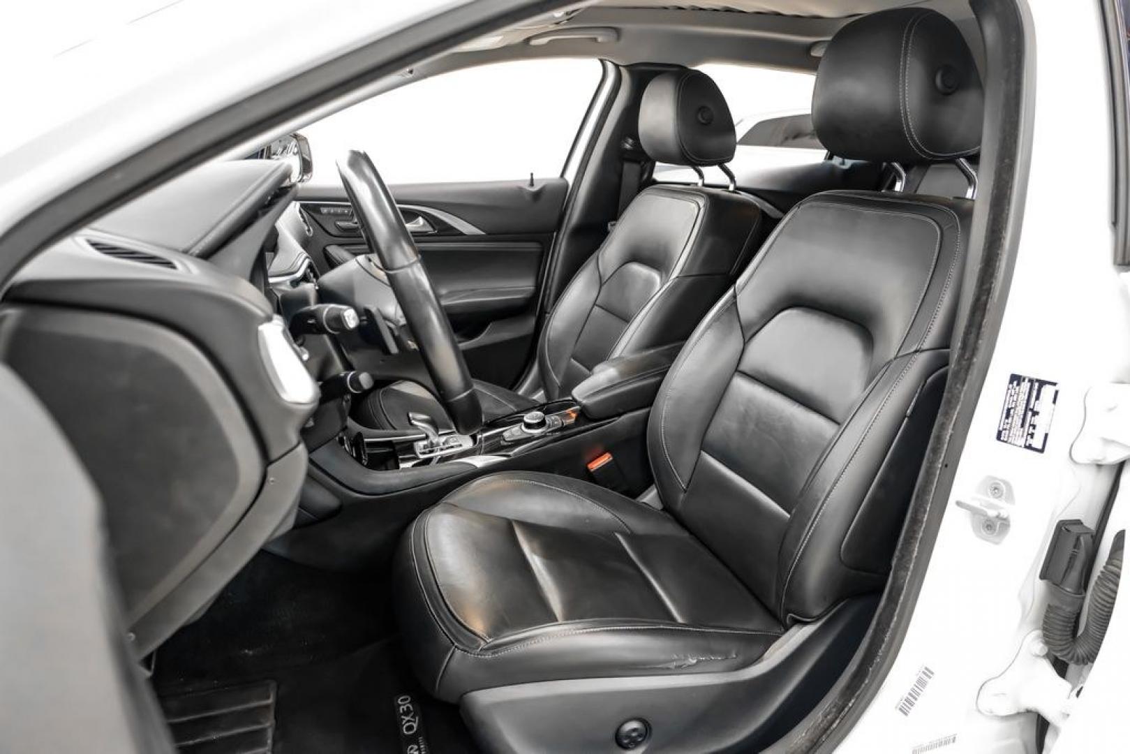 2017 Majestic /Graphite INFINITI QX30 Premium (SJKCH5CR3HA) with an 2.0L I4 Turbocharged engine, Automatic transmission, located at 15300 Midway Rd., Addison, TX, 75001, (972) 702-0011, 32.958321, -96.838074- Photo#27