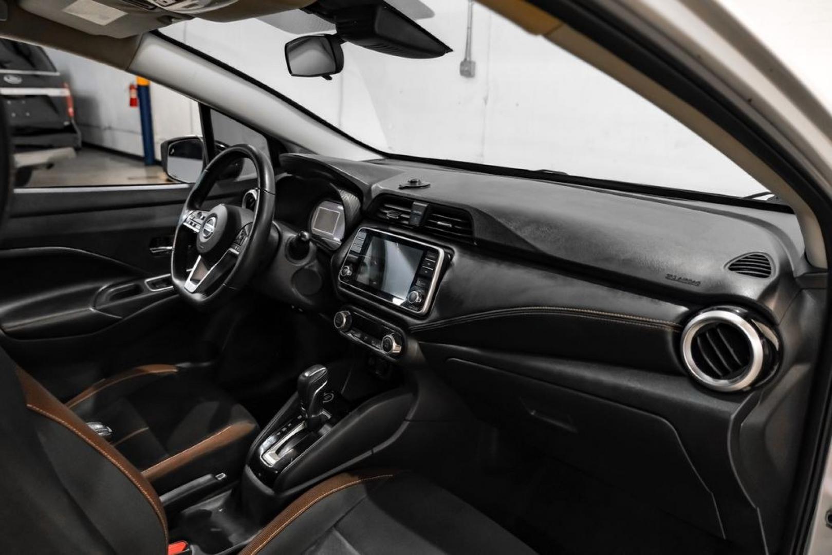 2020 Brilliant Silver Metallic /Sport Interior Nissan Versa 1.6 SR (3N1CN8FV2LL) with an 1.6L 4-Cylinder DOHC 16V engine, CVT transmission, located at 15300 Midway Rd., Addison, TX, 75001, (972) 702-0011, 32.958321, -96.838074- Photo#10