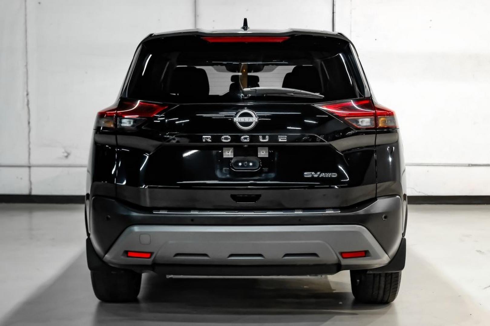 2023 Super Black /Charcoal Nissan Rogue SV (JN8BT3BB7PW) with an 1.5L I3 Turbocharged DOHC 12V LEV3-ULEV50 201hp engine, CVT transmission, located at 15300 Midway Rd., Addison, TX, 75001, (972) 702-0011, 32.958321, -96.838074- Photo#8