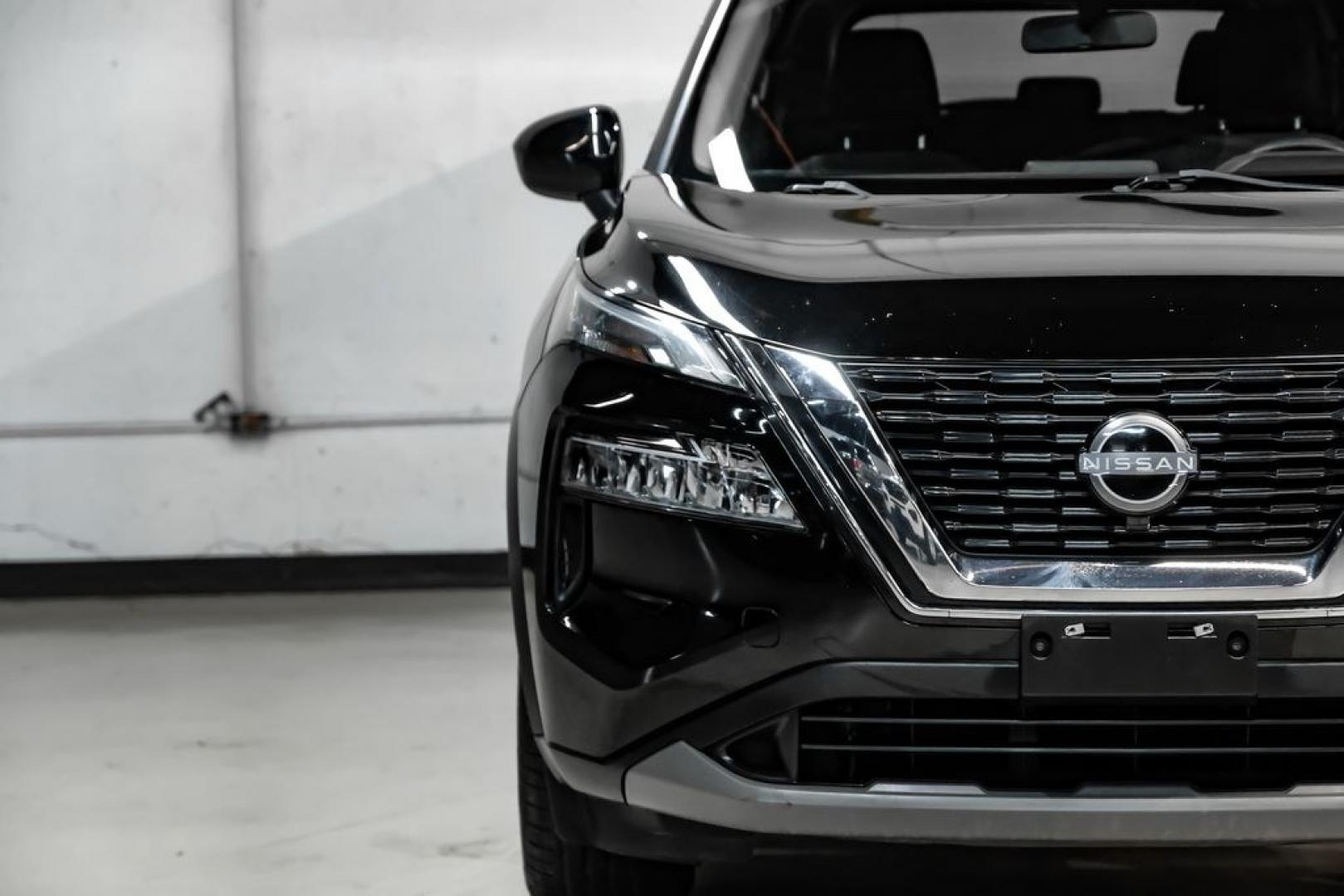 2023 Super Black /Charcoal Nissan Rogue SV (JN8BT3BB7PW) with an 1.5L I3 Turbocharged DOHC 12V LEV3-ULEV50 201hp engine, CVT transmission, located at 15300 Midway Rd., Addison, TX, 75001, (972) 702-0011, 32.958321, -96.838074- Photo#46