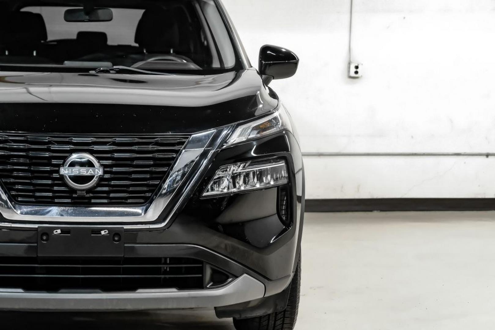 2023 Super Black /Charcoal Nissan Rogue SV (JN8BT3BB7PW) with an 1.5L I3 Turbocharged DOHC 12V LEV3-ULEV50 201hp engine, CVT transmission, located at 15300 Midway Rd., Addison, TX, 75001, (972) 702-0011, 32.958321, -96.838074- Photo#47