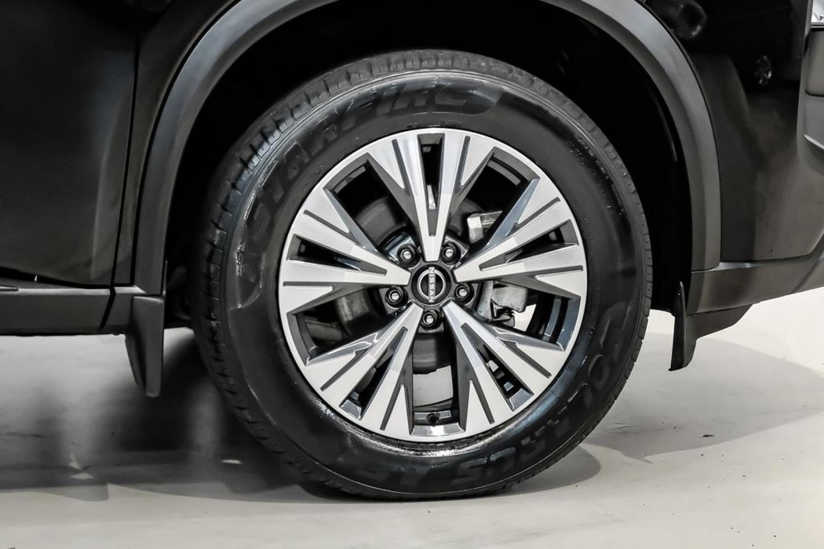 2023 Super Black /Charcoal Nissan Rogue SV (JN8BT3BB7PW) with an 1.5L I3 Turbocharged DOHC 12V LEV3-ULEV50 201hp engine, CVT transmission, located at 15300 Midway Rd., Addison, TX, 75001, (972) 702-0011, 32.958321, -96.838074- Photo#56