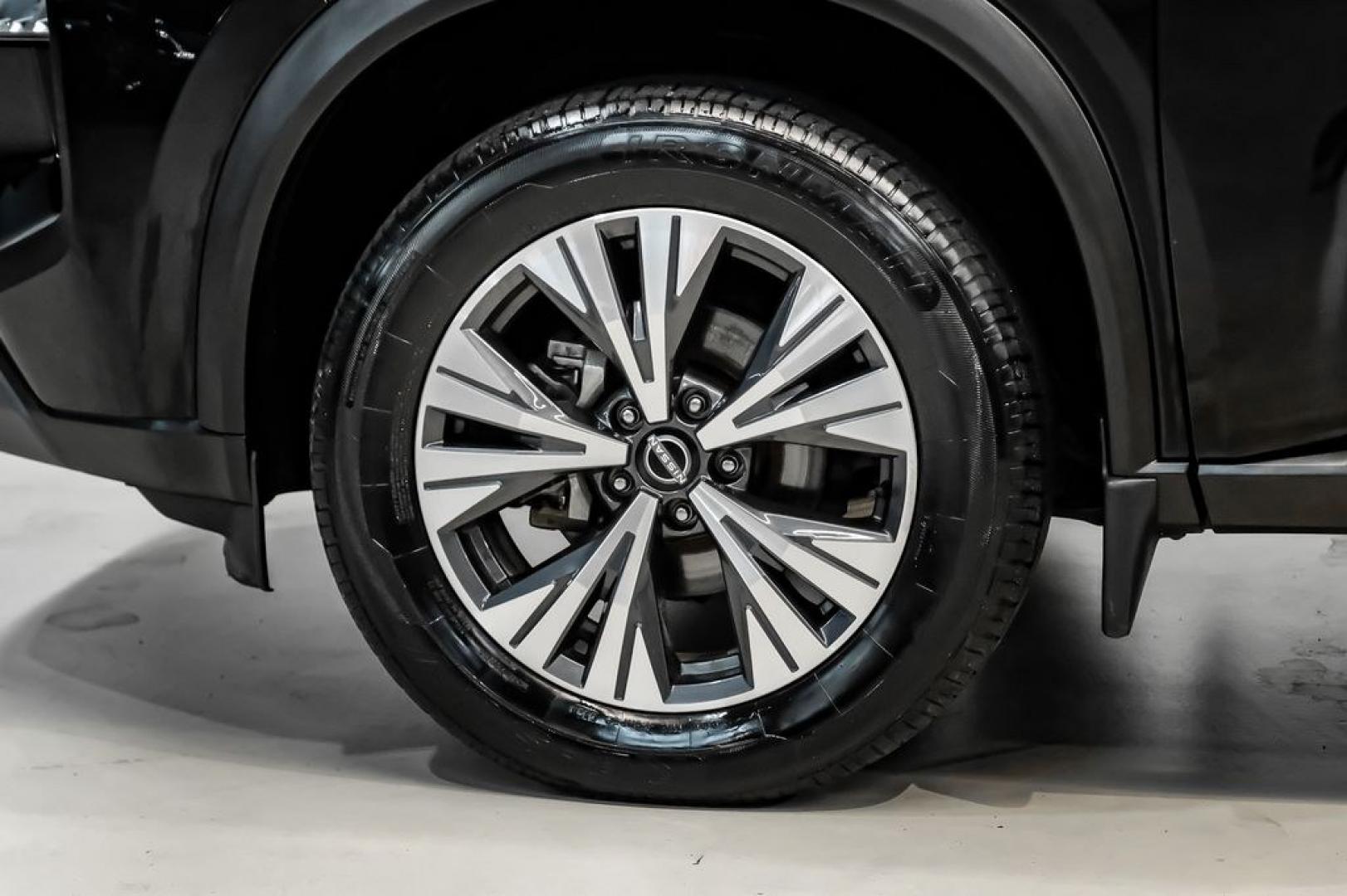 2023 Super Black /Charcoal Nissan Rogue SV (JN8BT3BB7PW) with an 1.5L I3 Turbocharged DOHC 12V LEV3-ULEV50 201hp engine, CVT transmission, located at 15300 Midway Rd., Addison, TX, 75001, (972) 702-0011, 32.958321, -96.838074- Photo#57