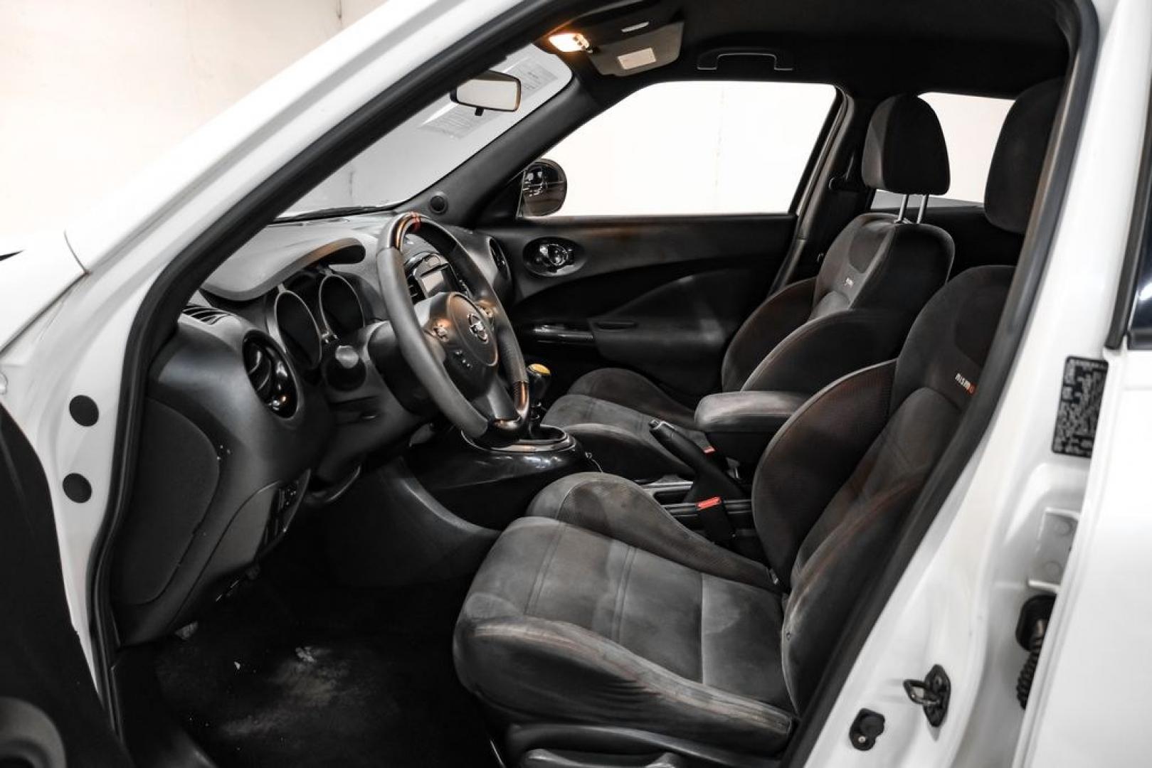 2013 Pearl White /Nismo Nissan Juke NISMO (JN8AF5MRXDT) with an 1.6L I4 DOHC 16V engine, Manual transmission, located at 15300 Midway Rd., Addison, TX, 75001, (972) 702-0011, 32.958321, -96.838074- Photo#3