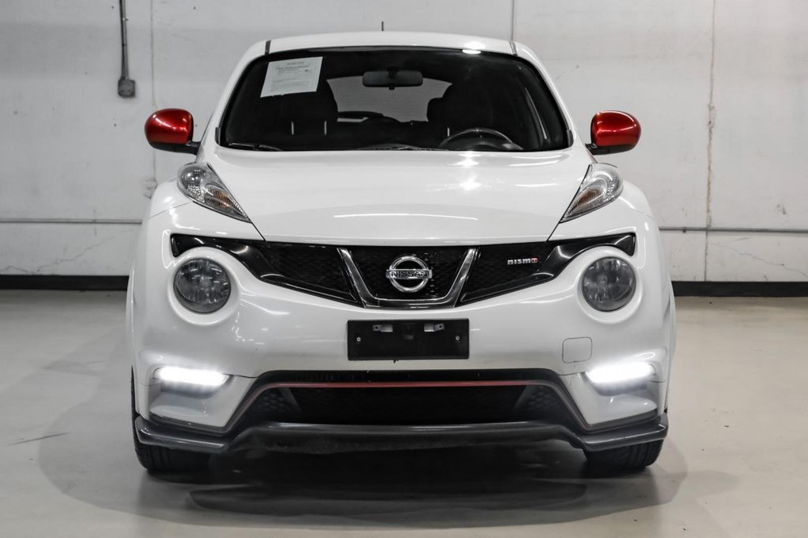 2013 Pearl White /Nismo Nissan Juke NISMO (JN8AF5MRXDT) with an 1.6L I4 DOHC 16V engine, Manual transmission, located at 15300 Midway Rd., Addison, TX, 75001, (972) 702-0011, 32.958321, -96.838074- Photo#4