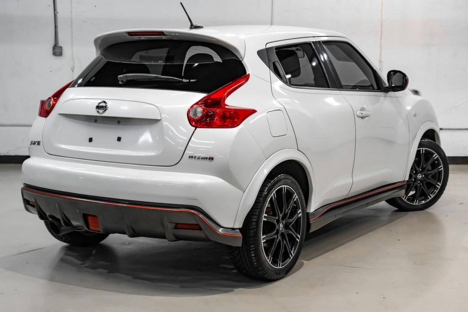 2013 Pearl White /Nismo Nissan Juke NISMO (JN8AF5MRXDT) with an 1.6L I4 DOHC 16V engine, Manual transmission, located at 15300 Midway Rd., Addison, TX, 75001, (972) 702-0011, 32.958321, -96.838074- Photo#7