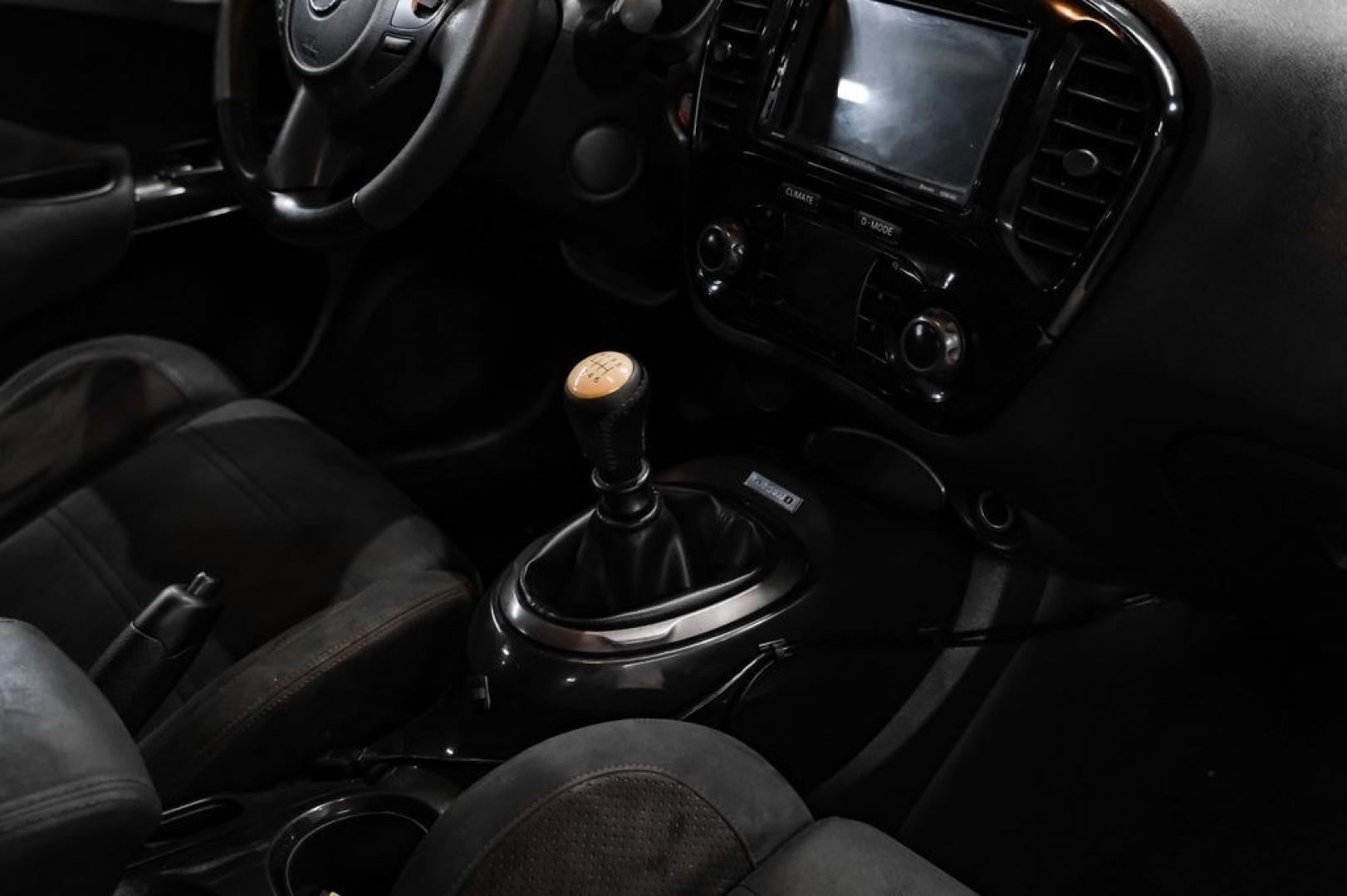 2013 Pearl White /Nismo Nissan Juke NISMO (JN8AF5MRXDT) with an 1.6L I4 DOHC 16V engine, Manual transmission, located at 15300 Midway Rd., Addison, TX, 75001, (972) 702-0011, 32.958321, -96.838074- Photo#20