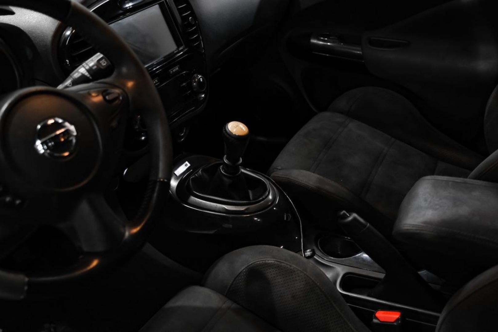 2013 Pearl White /Nismo Nissan Juke NISMO (JN8AF5MRXDT) with an 1.6L I4 DOHC 16V engine, Manual transmission, located at 15300 Midway Rd., Addison, TX, 75001, (972) 702-0011, 32.958321, -96.838074- Photo#21