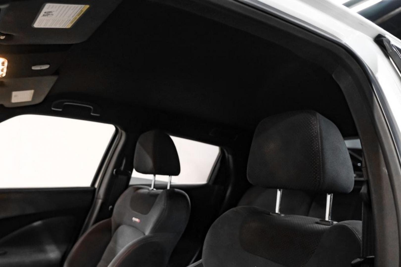 2013 Pearl White /Nismo Nissan Juke NISMO (JN8AF5MRXDT) with an 1.6L I4 DOHC 16V engine, Manual transmission, located at 15300 Midway Rd., Addison, TX, 75001, (972) 702-0011, 32.958321, -96.838074- Photo#29