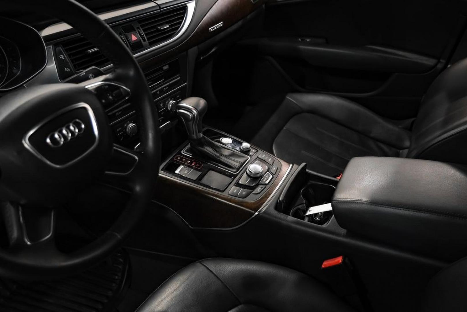 2013 Black Metallic /Black Audi A7 3.0T Premium Plus (WAUYGAFC2DN) with an 3.0L V6 TFSI DOHC Supercharged engine, Automatic transmission, located at 15300 Midway Rd., Addison, TX, 75001, (972) 702-0011, 32.958321, -96.838074 - HOME OF THE NO HAGGLE PRICE - WHOLESALE PRICES TO THE PUBLIC!! A7 3.0T Premium Plus quattro, 4D Hatchback, 3.0L V6 TFSI DOHC Supercharged, 8-Speed Automatic with Tiptronic, quattro, Brilliant Black, Black Leather. Odometer is 2918 miles below market average!Brilliant Black 2013 Audi A7 3.0T Premium- Photo#23