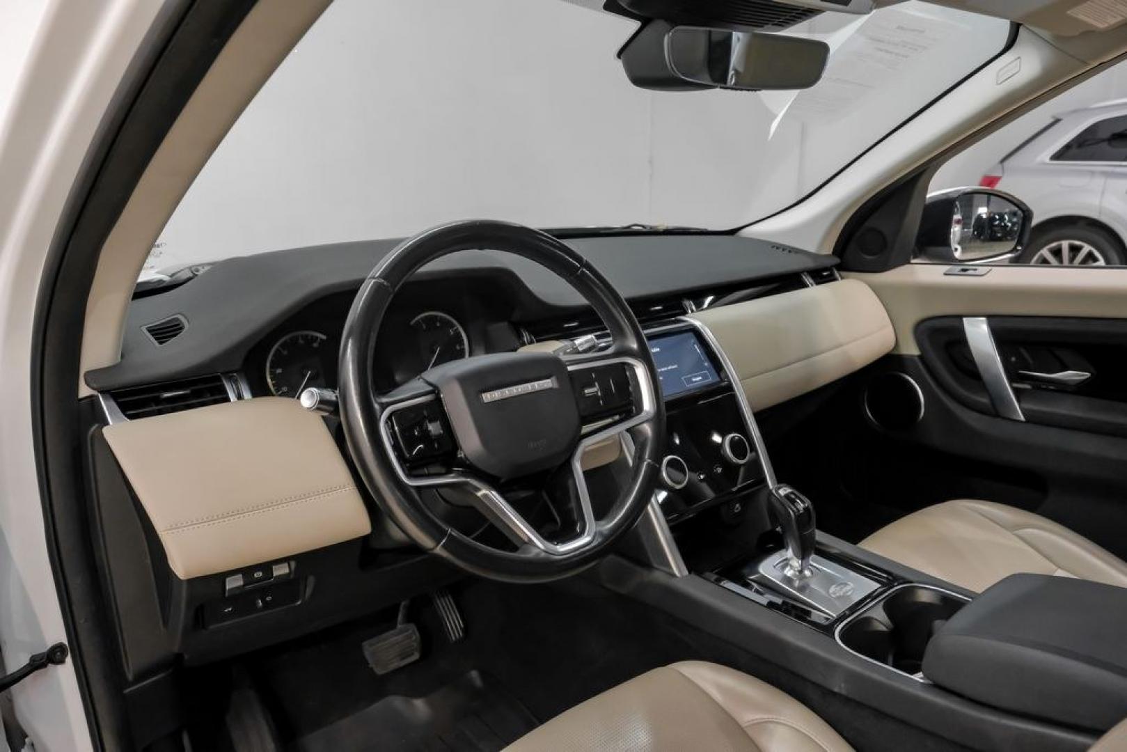 2022 Fuji White /Acorn Land Rover Discovery Sport S (SALCJ2FX0NH) with an 2.0L I4 Turbocharged engine, Automatic transmission, located at 15300 Midway Rd., Addison, TX, 75001, (972) 702-0011, 32.958321, -96.838074- Photo#2