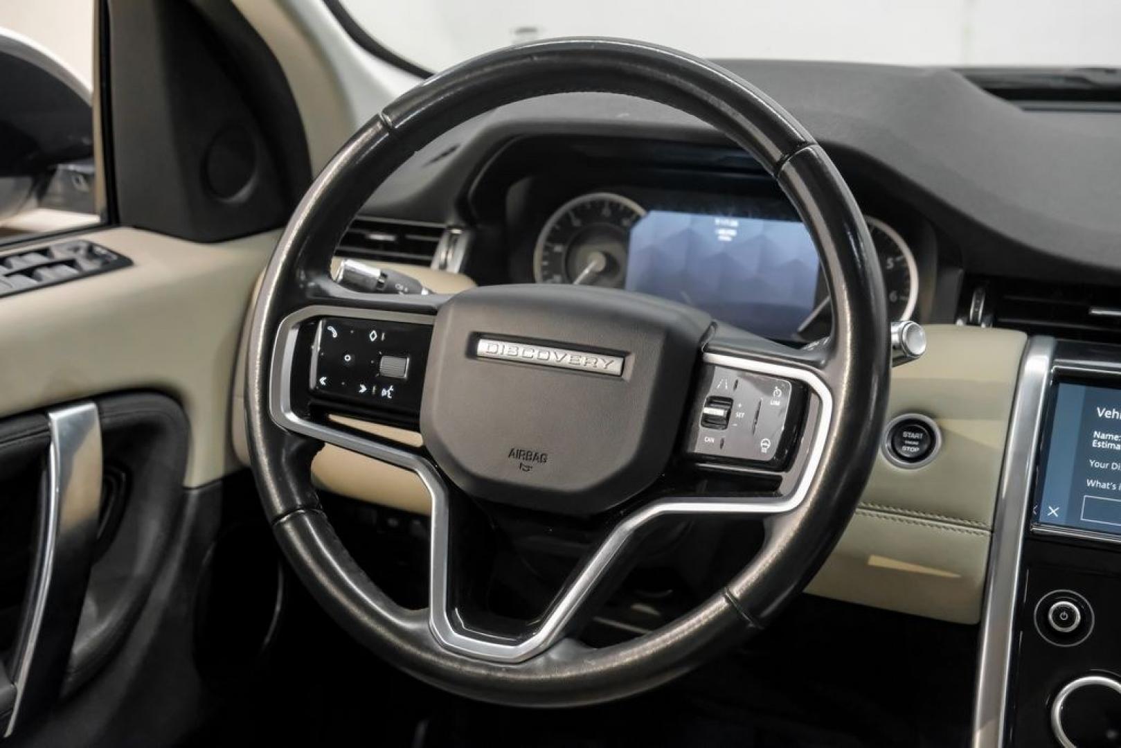 2022 Fuji White /Acorn Land Rover Discovery Sport S (SALCJ2FX0NH) with an 2.0L I4 Turbocharged engine, Automatic transmission, located at 15300 Midway Rd., Addison, TX, 75001, (972) 702-0011, 32.958321, -96.838074- Photo#20