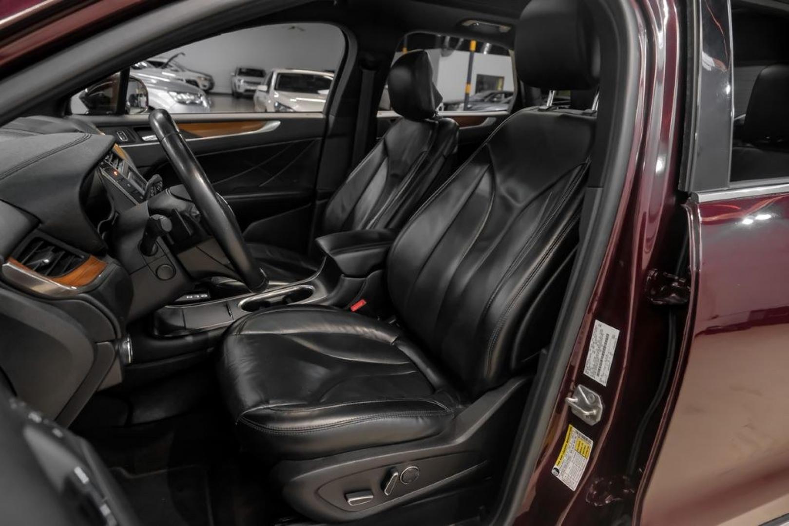 2019 Burgundy /Ebony Lincoln MKC Select (5LMCJ2C97KU) with an 2.0L I4 engine, Automatic transmission, located at 15300 Midway Rd., Addison, TX, 75001, (972) 702-0011, 32.958321, -96.838074- Photo#39
