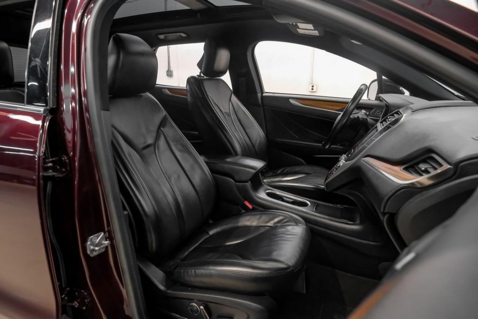 2019 Burgundy /Ebony Lincoln MKC Select (5LMCJ2C97KU) with an 2.0L I4 engine, Automatic transmission, located at 15300 Midway Rd., Addison, TX, 75001, (972) 702-0011, 32.958321, -96.838074- Photo#42