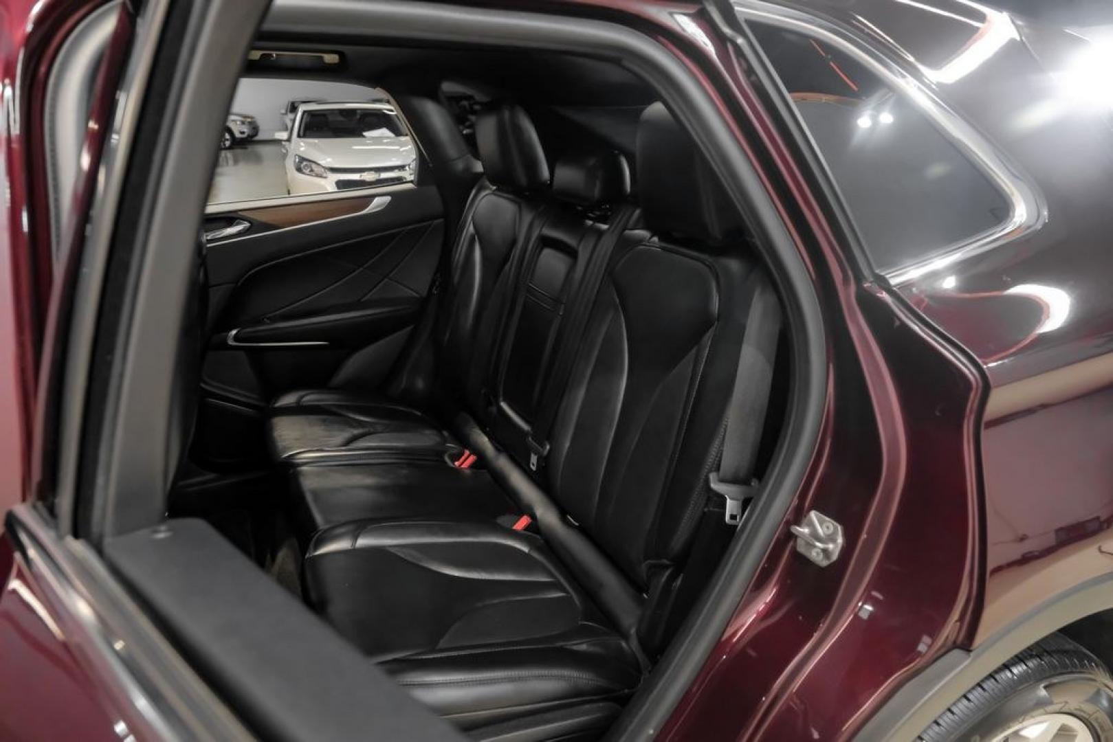 2019 Burgundy /Ebony Lincoln MKC Select (5LMCJ2C97KU) with an 2.0L I4 engine, Automatic transmission, located at 15300 Midway Rd., Addison, TX, 75001, (972) 702-0011, 32.958321, -96.838074- Photo#48