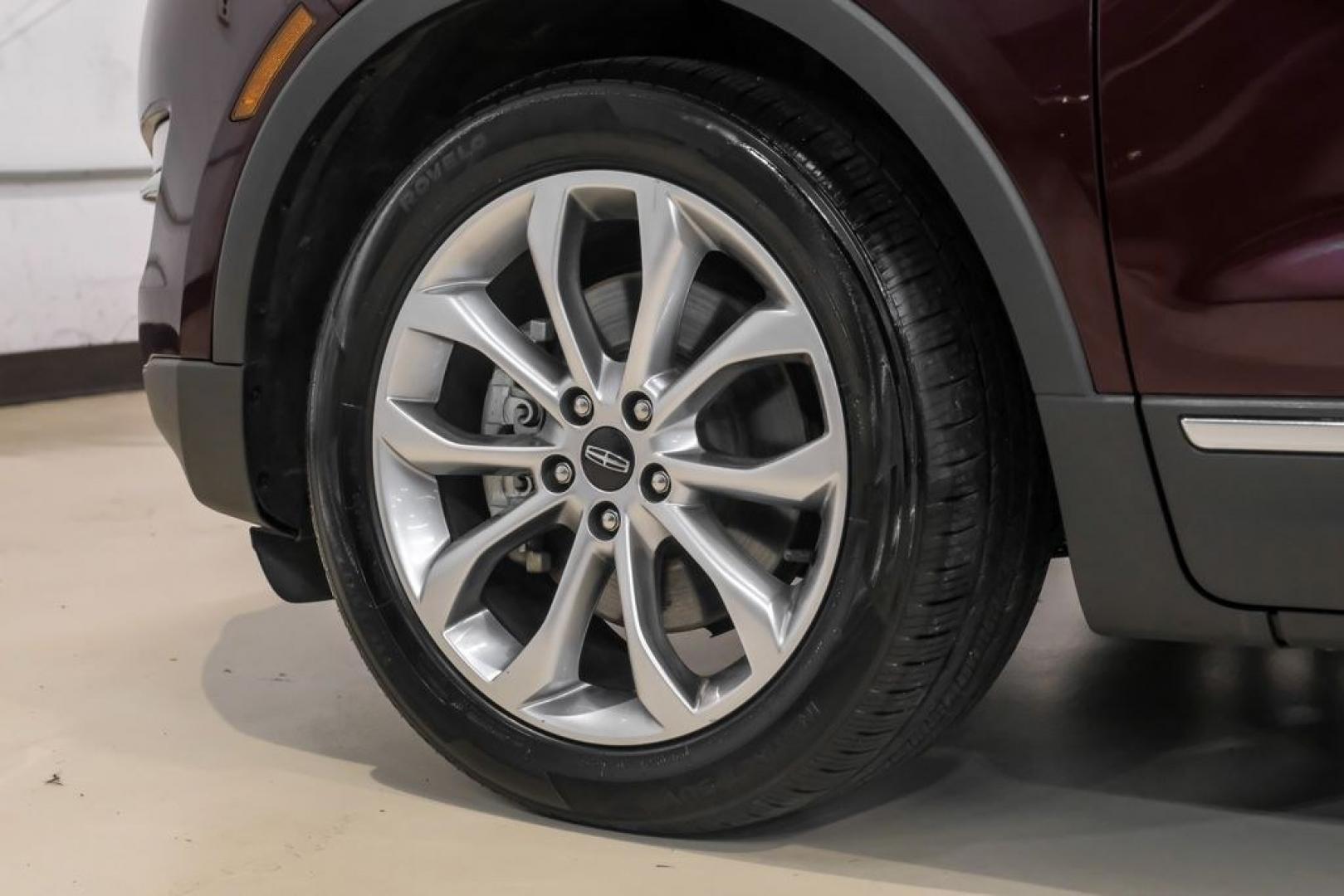 2019 Burgundy /Ebony Lincoln MKC Select (5LMCJ2C97KU) with an 2.0L I4 engine, Automatic transmission, located at 15300 Midway Rd., Addison, TX, 75001, (972) 702-0011, 32.958321, -96.838074- Photo#68