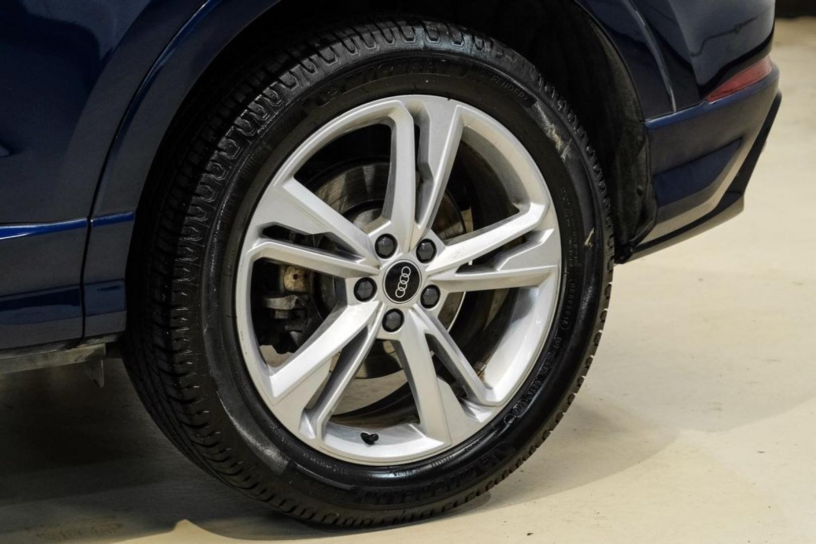 2022 Navarra Blue Metallic /Okapi Brown Audi Q3 Premium (WA1DECF31N1) with an 2.0L 4-Cylinder TFSI engine, Automatic transmission, located at 15300 Midway Rd., Addison, TX, 75001, (972) 702-0011, 32.958321, -96.838074- Photo#47