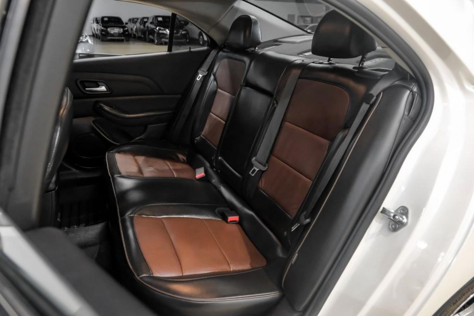 2014 White Diamond Clearcoat /Jet Black/Brownstone Chevrolet Malibu LTZ (1G11J5SX5EF) with an 2.0L 4-Cylinder DGI DOHC VVT Turbocharged engine, Automatic transmission, located at 15300 Midway Rd., Addison, TX, 75001, (972) 702-0011, 32.958321, -96.838074- Photo#44