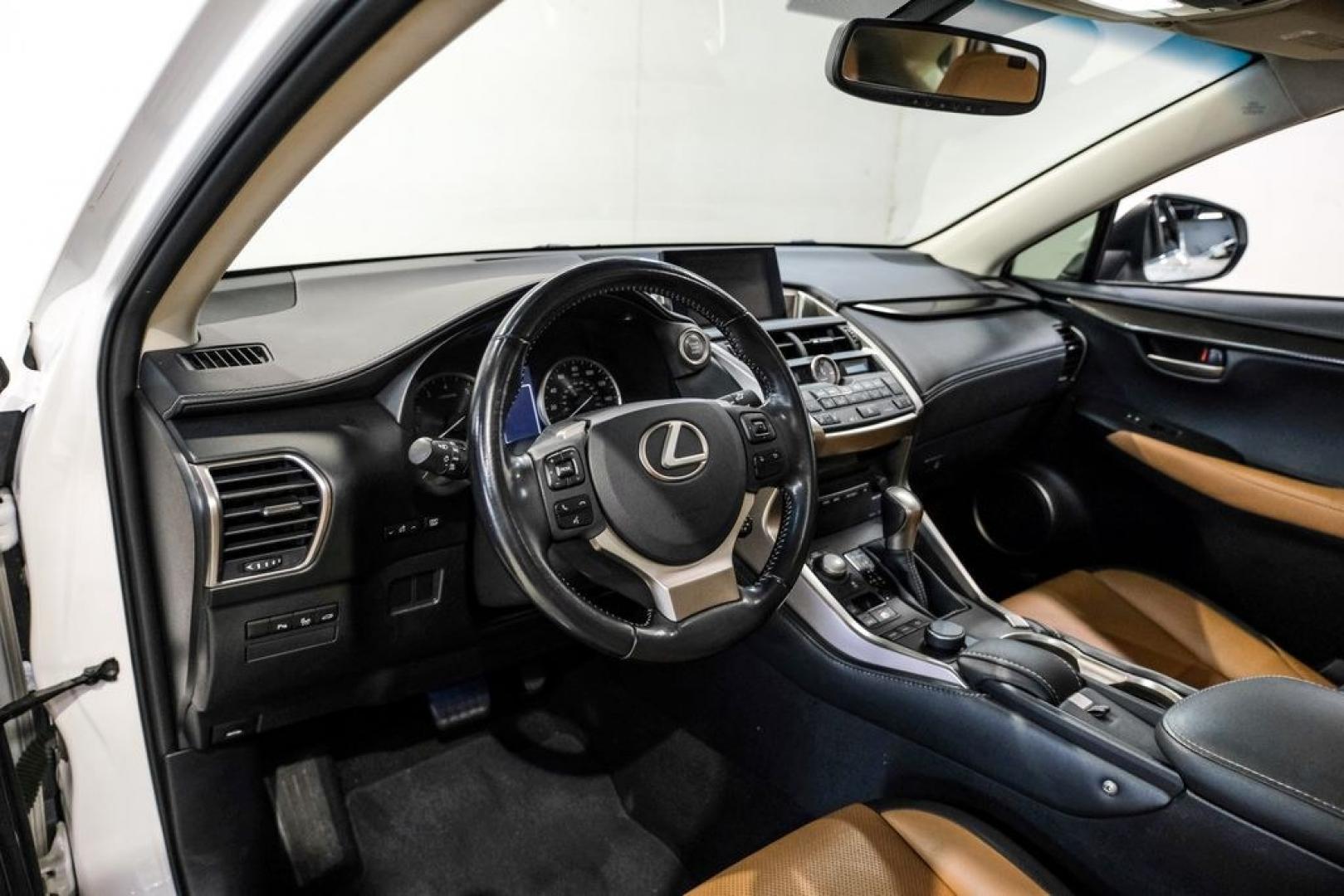 2016 White Pearl /Flaxen Lexus NX 200t (JTJYARBZ8G2) with an 2.0L 16V DOHC engine, Automatic transmission, located at 15300 Midway Rd., Addison, TX, 75001, (972) 702-0011, 32.958321, -96.838074- Photo#2