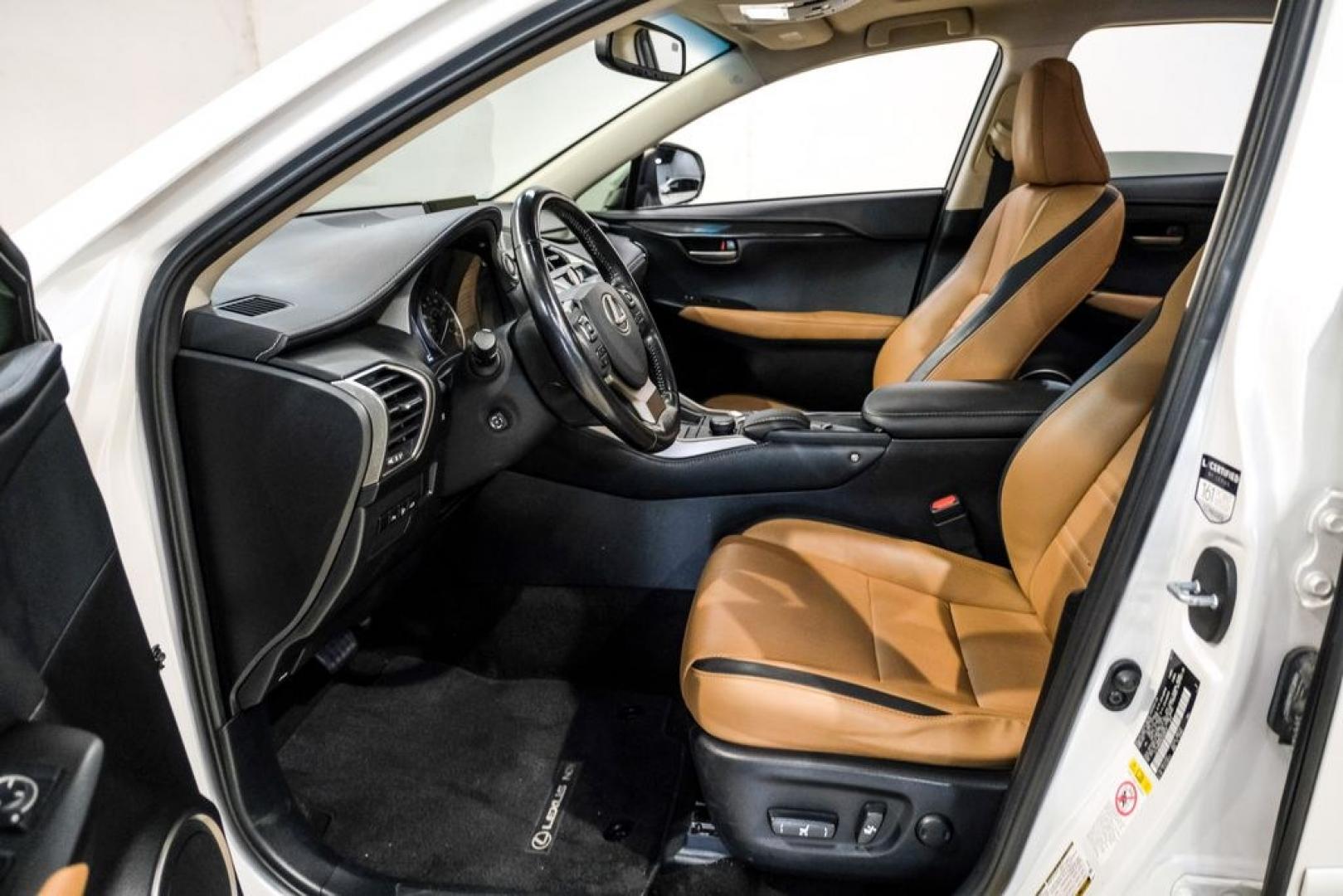 2016 White Pearl /Flaxen Lexus NX 200t (JTJYARBZ8G2) with an 2.0L 16V DOHC engine, Automatic transmission, located at 15300 Midway Rd., Addison, TX, 75001, (972) 702-0011, 32.958321, -96.838074- Photo#3