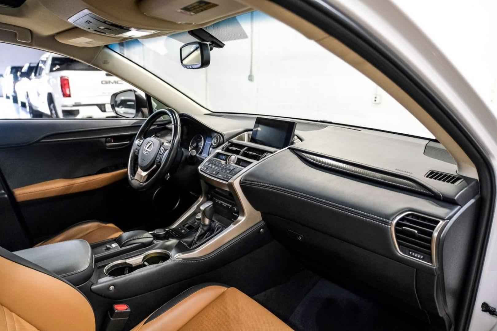 2016 White Pearl /Flaxen Lexus NX 200t (JTJYARBZ8G2) with an 2.0L 16V DOHC engine, Automatic transmission, located at 15300 Midway Rd., Addison, TX, 75001, (972) 702-0011, 32.958321, -96.838074- Photo#12
