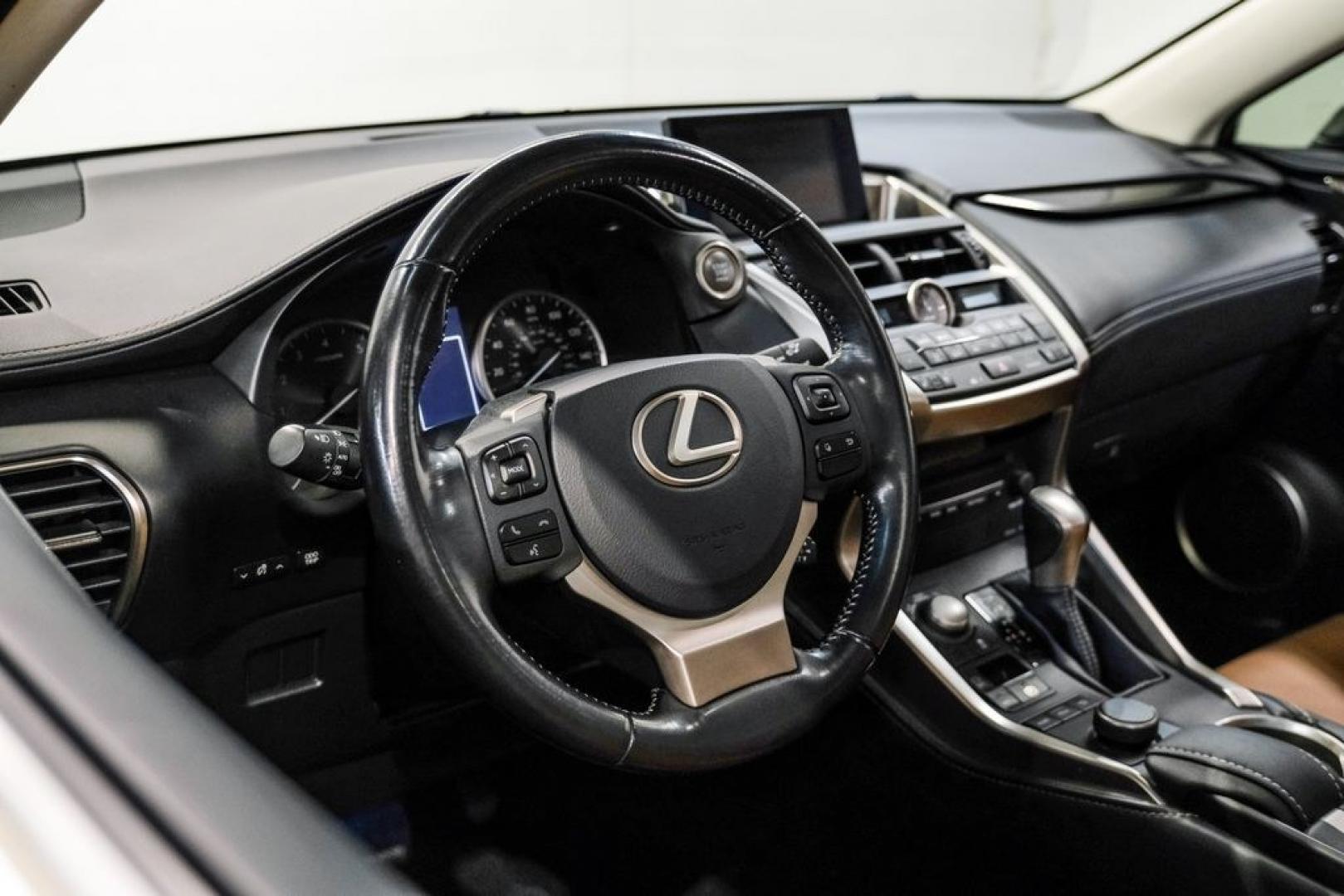 2016 White Pearl /Flaxen Lexus NX 200t (JTJYARBZ8G2) with an 2.0L 16V DOHC engine, Automatic transmission, located at 15300 Midway Rd., Addison, TX, 75001, (972) 702-0011, 32.958321, -96.838074- Photo#15