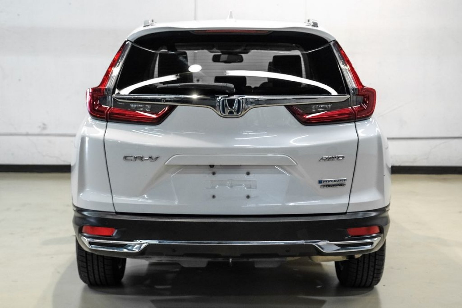 2021 Platinum White Pearl /Ivory Honda CR-V Hybrid Touring (7FART6H9XME) with an 2.0L I4 DOHC 16V engine, CVT transmission, located at 15300 Midway Rd., Addison, TX, 75001, (972) 702-0011, 32.958321, -96.838074- Photo#9