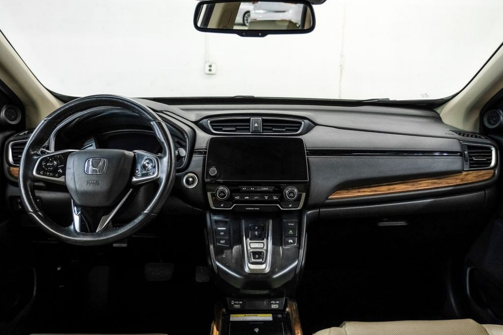 2021 Platinum White Pearl /Ivory Honda CR-V Hybrid Touring (7FART6H9XME) with an 2.0L I4 DOHC 16V engine, CVT transmission, located at 15300 Midway Rd., Addison, TX, 75001, (972) 702-0011, 32.958321, -96.838074- Photo#12