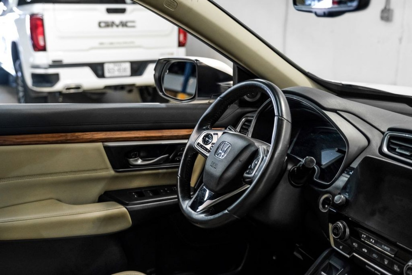2021 Platinum White Pearl /Ivory Honda CR-V Hybrid Touring (7FART6H9XME) with an 2.0L I4 DOHC 16V engine, CVT transmission, located at 15300 Midway Rd., Addison, TX, 75001, (972) 702-0011, 32.958321, -96.838074- Photo#13