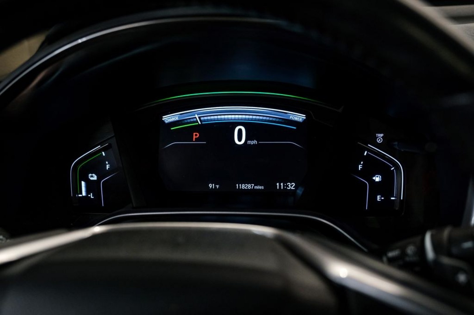 2021 Platinum White Pearl /Ivory Honda CR-V Hybrid Touring (7FART6H9XME) with an 2.0L I4 DOHC 16V engine, CVT transmission, located at 15300 Midway Rd., Addison, TX, 75001, (972) 702-0011, 32.958321, -96.838074- Photo#17