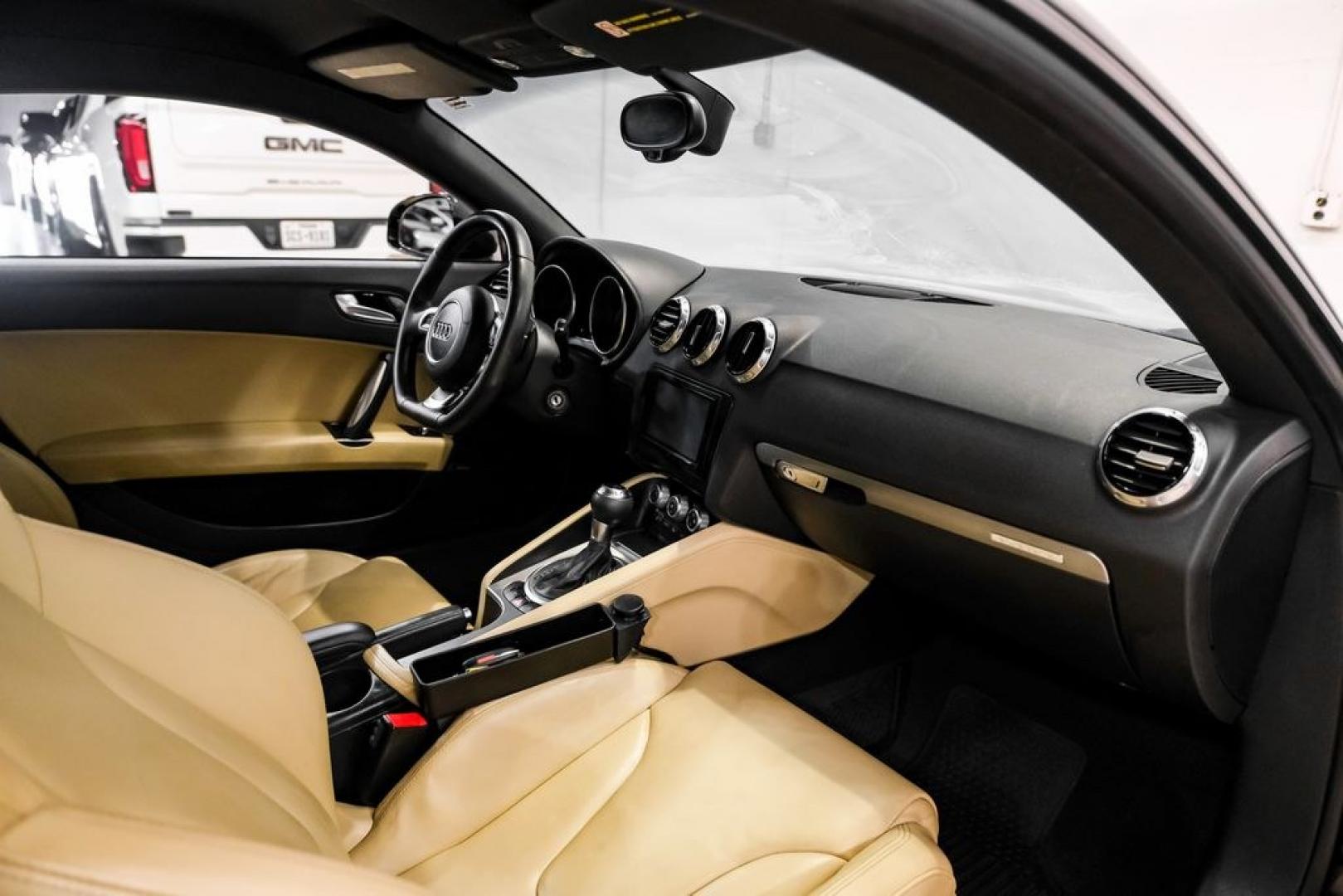 2013 Brilliant Black /Beige Audi TT 2.0T Prestige (TRUKFAFK9D1) with an 2.0L 4-Cylinder TFSI Turbocharged engine, Automatic transmission, located at 15300 Midway Rd., Addison, TX, 75001, (972) 702-0011, 32.958321, -96.838074- Photo#10