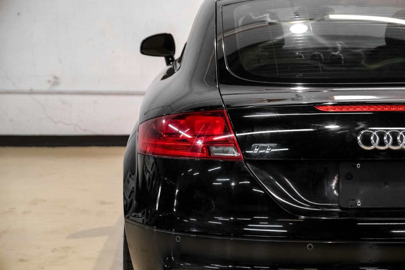 2013 Brilliant Black /Beige Audi TT 2.0T Prestige (TRUKFAFK9D1) with an 2.0L 4-Cylinder TFSI Turbocharged engine, Automatic transmission, located at 15300 Midway Rd., Addison, TX, 75001, (972) 702-0011, 32.958321, -96.838074- Photo#36