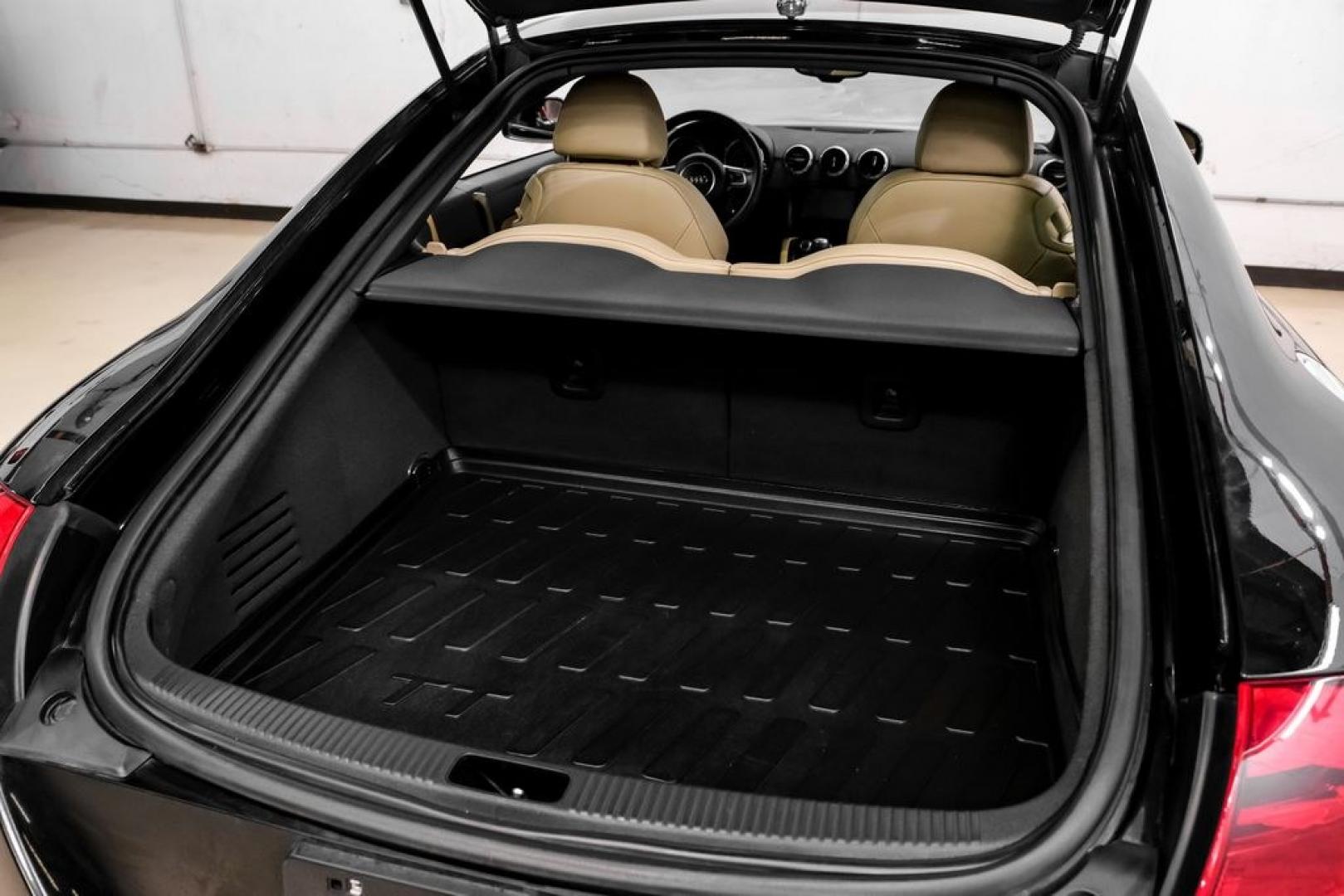 2013 Brilliant Black /Beige Audi TT 2.0T Prestige (TRUKFAFK9D1) with an 2.0L 4-Cylinder TFSI Turbocharged engine, Automatic transmission, located at 15300 Midway Rd., Addison, TX, 75001, (972) 702-0011, 32.958321, -96.838074- Photo#43