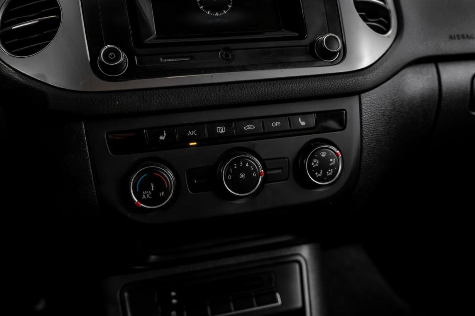 2016 Pepper / Gray /Two-Tone Beige/Black Volkswagen Tiguan S (WVGBV7AX0GW) with an 2.0L 4-Cylinder Turbocharged engine, Automatic transmission, located at 15300 Midway Rd., Addison, TX, 75001, (972) 702-0011, 32.958321, -96.838074- Photo#25