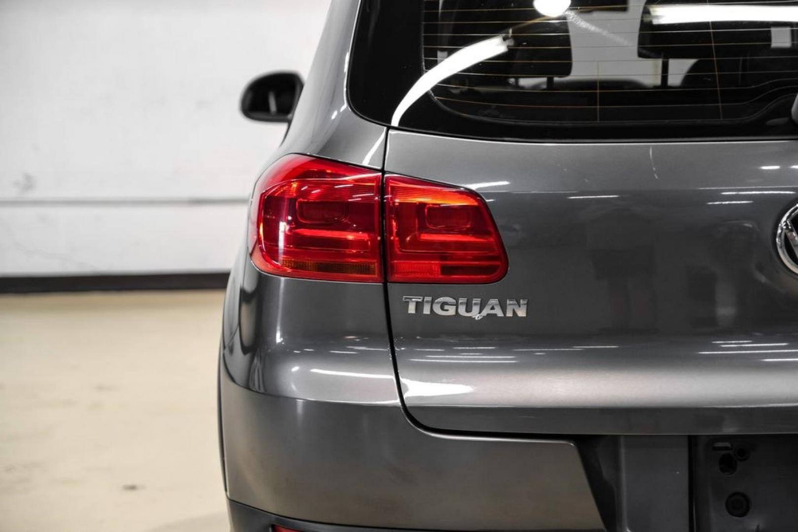 2016 Pepper / Gray /Two-Tone Beige/Black Volkswagen Tiguan S (WVGBV7AX0GW) with an 2.0L 4-Cylinder Turbocharged engine, Automatic transmission, located at 15300 Midway Rd., Addison, TX, 75001, (972) 702-0011, 32.958321, -96.838074- Photo#45