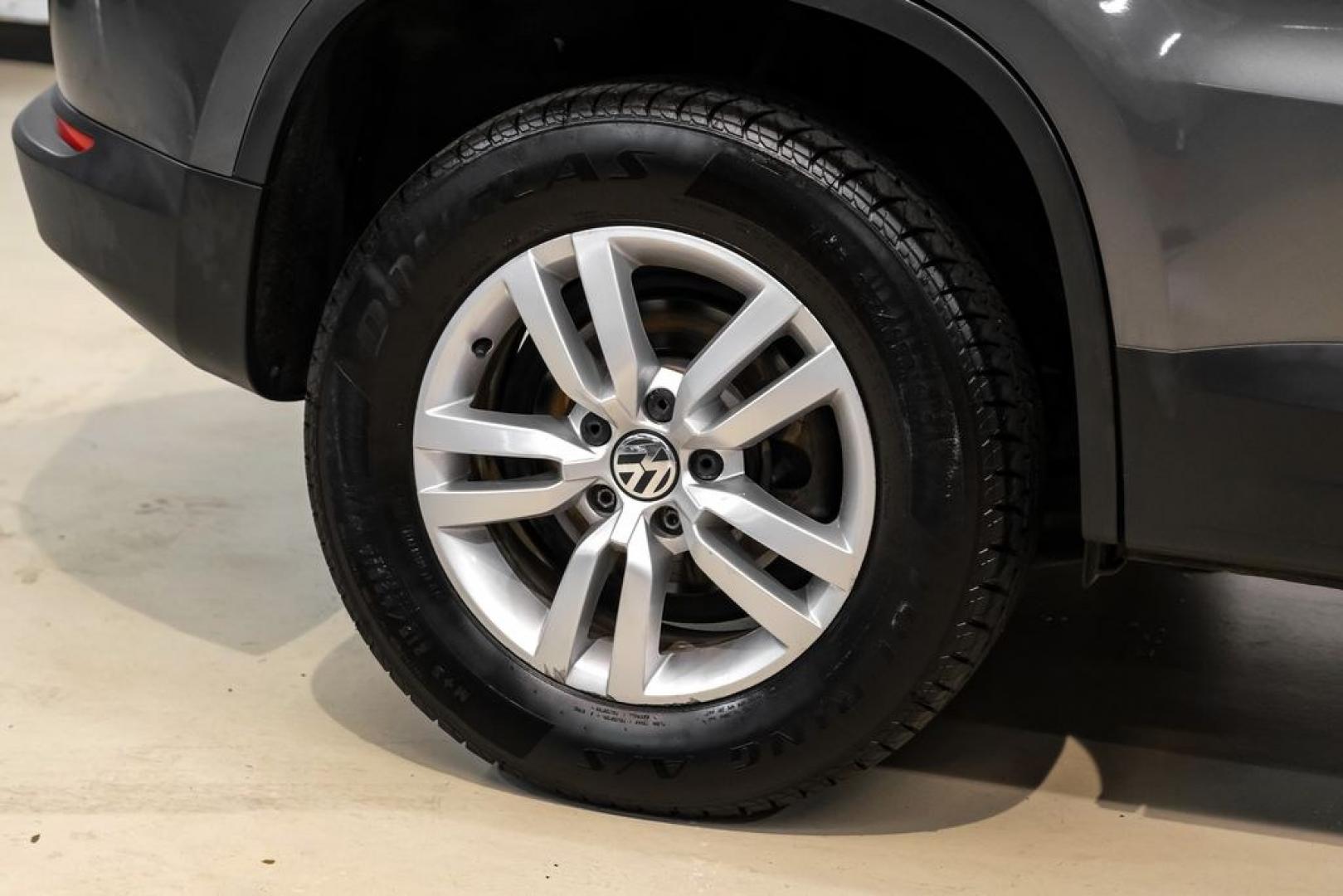 2016 Pepper / Gray /Two-Tone Beige/Black Volkswagen Tiguan S (WVGBV7AX0GW) with an 2.0L 4-Cylinder Turbocharged engine, Automatic transmission, located at 15300 Midway Rd., Addison, TX, 75001, (972) 702-0011, 32.958321, -96.838074- Photo#52