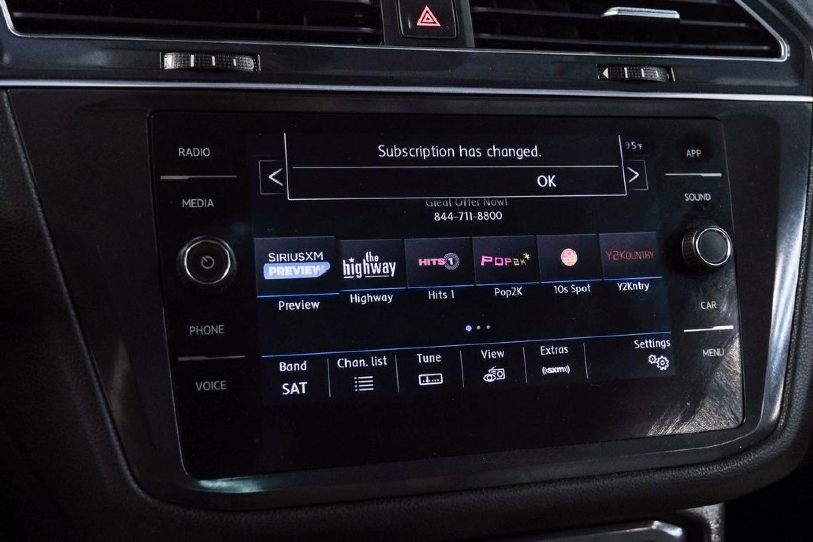 2020 Blue Metallic /Storm Gray Volkswagen Tiguan 2.0T SE (3VV3B7AX0LM) with an 2.0L TSI DOHC engine, Automatic transmission, located at 15300 Midway Rd., Addison, TX, 75001, (972) 702-0011, 32.958321, -96.838074- Photo#28