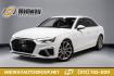 2020 Ibis White /Black Audi A4 45 Premium Plus (WAUENAF48LN) with an 2.0L I4 TFSI DOHC engine, Automatic transmission, located at 15300 Midway Rd., Addison, TX, 75001, (972) 702-0011, 32.958321, -96.838074- Photo#0