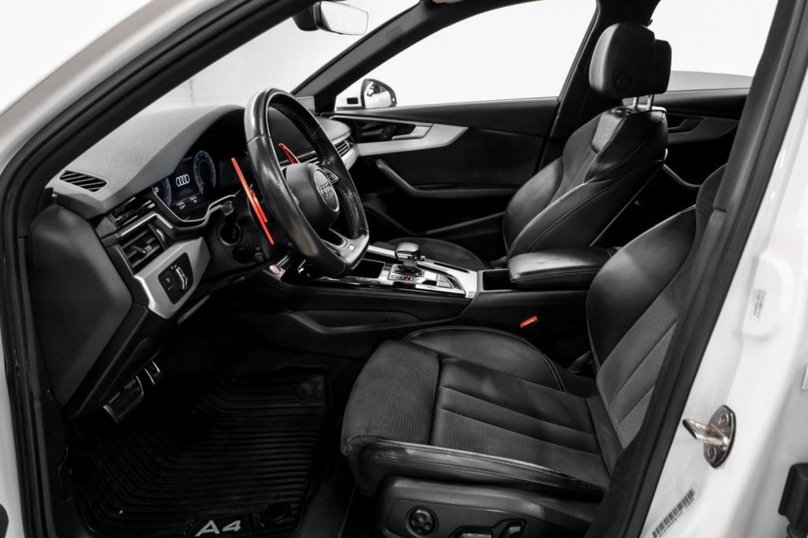 2020 Ibis White /Black Audi A4 45 Premium Plus (WAUENAF48LN) with an 2.0L I4 TFSI DOHC engine, Automatic transmission, located at 15300 Midway Rd., Addison, TX, 75001, (972) 702-0011, 32.958321, -96.838074- Photo#3